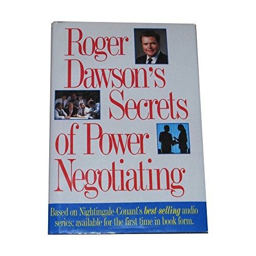 Buy Roger Dawson's Secrets of Power Negotiating Book Online at
