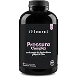 Pressura Complex, con di Aglio, Biancospino e Olio di Foglie d'Ulivo, 300 Capsule | Nessun reflusso, Inodore | 100% Ingredien