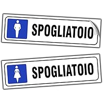 Targhette Adesive Alluminio 16x5cm - Scritte Per Porte Uffici E Locali - Foto 3