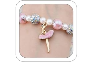 Kotkiddy Regali per spettacoli di Danza per Ragazze Insegnanti di Danza Regali per Ballerine per Amanti della Danza Bracciale per danzatori