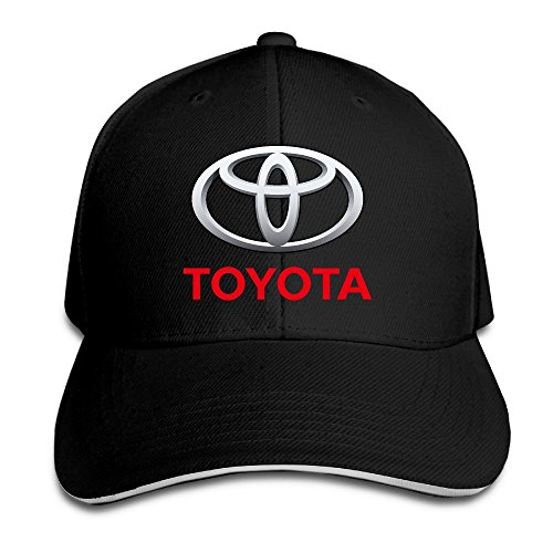 Hittings Toyota Car Logo Baseball Cap Hip Hop Style Black - 