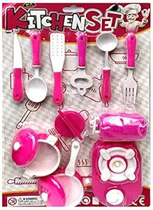 PRIMEFAIR Kitchen Set for Kids Girls Toys for Kids Material playset with Spoon Mixture Bowl Spoon Toys for Kids Girls & Boys