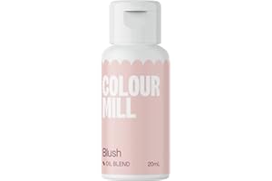 Colour Mill Oil-Based Food Coloring, 20 Milliliters Blush
