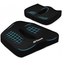 Cuscino di supporto lombare in rete, rinfrescante e traspirante, cuscino ergonomico per sedia, comodo cuscino ventilato, cuscino posturale regolabile