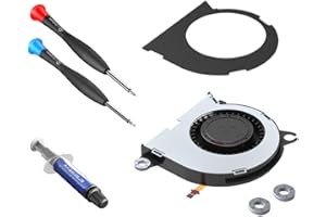 ElecGear - Refrigerador interno para Nintendo Switch - CPU Ventilador de refrigeración Cooling Fan, pasta térmica y set de Y00 Triwing y PH00 Destornillador