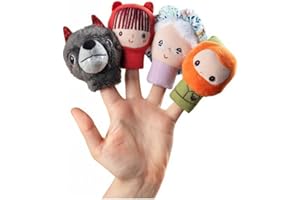Marionnettes à doigts Chaperon rouge - Lilliputiens
