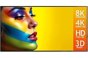 ALPHAVISION Beamer Rahmen Leinwand SlenderLine Pro Slim 200 x 112 cm - 16:9 Format - ALR-Tuch für optimale Streulichtreduktion - schlanker Aluminiumrahmen - für alle Beamer geeignet