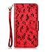 Produktbild Nancen Wallet Case Hülle für LG Stylus 3 ,Schmetterling Muster Flip Funktion Kartenfächer Magnet Etui LG Stylus 3