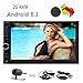 Produktbild Doppel-DIN-Android 8.1 Auto-Multimedia-Player-Radio-Empfnger GPS-Navigation mit 7" kapazitiv Multi-Screen-Bildschirm Spiegel WiFi 3G 4G OBD2 1080P USB TF SWC AM FM-RDS-EQ mit kostenloser Backup-K