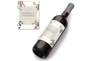 Cousiots Étiquette personnalisée - Mariage - Veux tu être ma Demoiselle d'honneur ? Annonce Mariage - Demande témoin - Demoiselle d'honneur - Cadeau Original