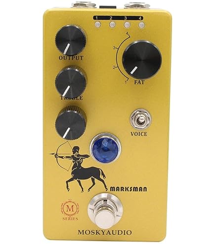 DemonFX DUAL GUN - 2 Tone Overdrive Pedal : Amazon.com.be: Musical