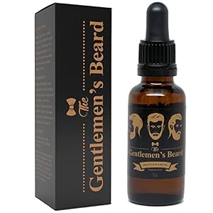 The Gentlemen’s Premium Beard Oil and Conditioner – Smooth Out and Soften Your Beard – for A Beard That Looks Shiny and…