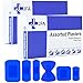 Produktbild JFA Medizinische blaue Pflaster, 6 verschiedene Größen, 100 Pflaster pro Packung - 2 Packung