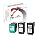 Produktbild PerfectPrint Kompatibel Tinte Patrone Ersetzen für HP Deskjet D-4200 4245 4260 4263 4268 4360 OfficeJet J-5700 5730 5780 5785 5790 6400 6410 6413 6415 350XL 351XL (Schwarz/Dreifarbig, 3-pack)