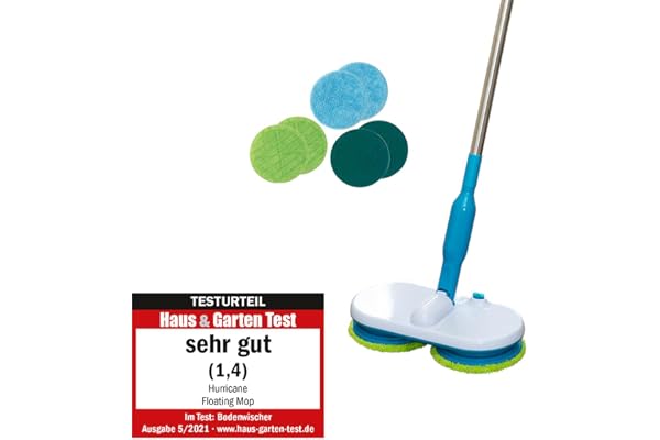 Mediashop Hurricane Balai à laver les sols Floating Mop