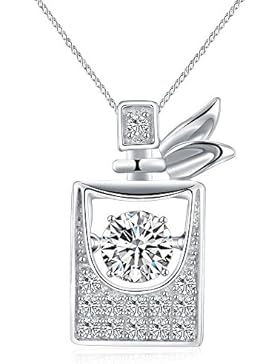 Sable Damen Halskette mit Parfümflasche Anhänger