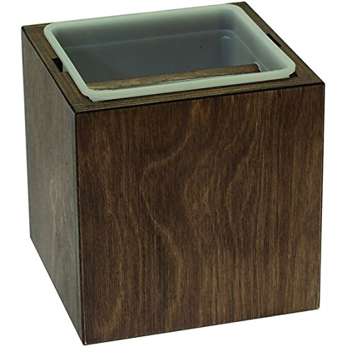 Abschlagbehälter Abklopfbehälter für Kaffeesatz Classic braun / brown