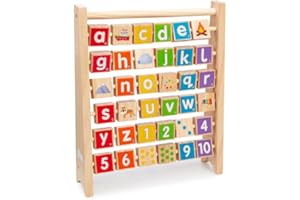 Woodlets Alphabet Abacus For Children From 3 Years Wooden Learning Toy Toddlers Cube Alphabet Toy Abc Educational Toddler Toy