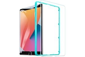 ESR for iPad 9th 8th 7th Generation Screen Protector, Tempered Glass for iPad 9th Generation 2021/8th 2022/7th 2019/iPad Air 3 2019/iPad Pro 10.5 2017, Scratch-Resistant, HD Clear,1 Pack