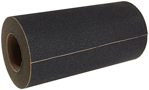 Manera Segura tracción 12 "X 60 'Negro 60 Grit Premium antideslizante cinta abrasiva antideslizante cinta de seguridad paquete de 1 rollo