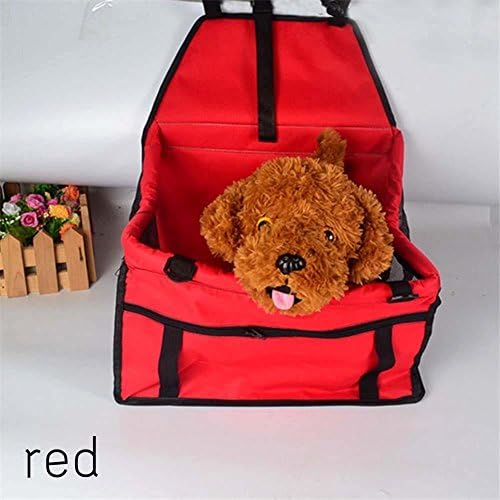 WINNERUS 1PC Convenient Storage Pocket Folding Car Accessory Pet Booster Seat Non-Skid Pet Car Seat Bag Cover With Seat Belt Tether For Cats And Dogs Pet Bag