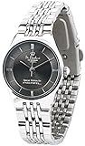 St. Leonhard Damen Uhr Analog Japanisches Quarzwerk mit Edelstahl Armband W107D