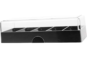 ifundom Transparent Poker Chip Holder Med Stort Utrymme Akryl Chips Box För Förvaring Och Organisation Pokerchips Och Små Föremål