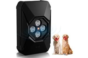 QEWEUUIE Anti Bell Gerät Hunde,3 Modi Antibell Ultraschall Gerät, 50 Fuß Antibell für Hunde,Stopp Hundebell Gerät drinnen und draußen,Geeignet für das Training großer, mittelgroßer und Kleiner Hunde