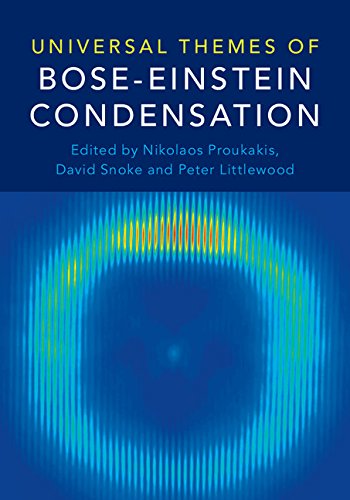 Preisvergleich Produktbild Universal Themes of Bose-Einstein Condensation