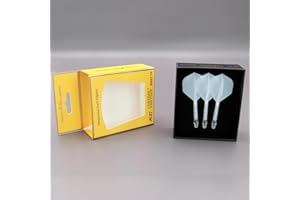 CUESOUL Rost T19 Eje y Vuelo de dardo Integrados, Forma estándar, Juego de 3