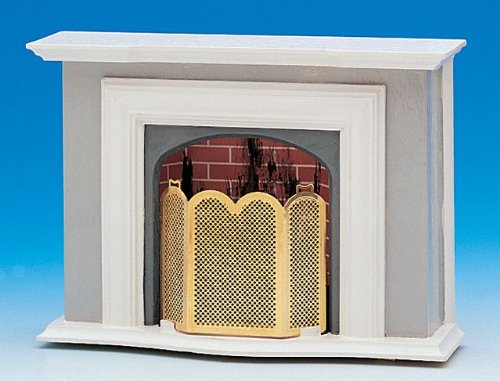 Preisvergleich Produktbild Funkenschutz-Kamingitter für das Puppenhaus