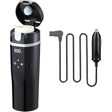 Scaldabagno Portatile 12V Per Auto - Riscaldatore A Immersione Per Tè, Caffè E Zuppe - Foto 12