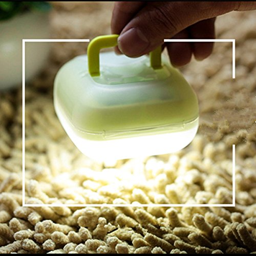 Camping Laterne, GLISTENY Campinglampe LED Notfallleuchte Zeltleuchte Tragbare Bewegliche 2PCS LED Batterien Aussenleuchte für Camping, Außen-aktivitäten, Wandern, Angeln, Abenteuer, Nachtlicht - 3