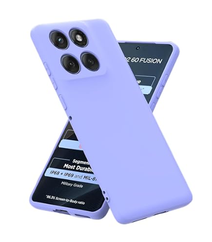 Custodia WBWONE Sfumata Viola-blu Per Motorola Edge 60 Fusion - Cover TPU Morbida Antiurto