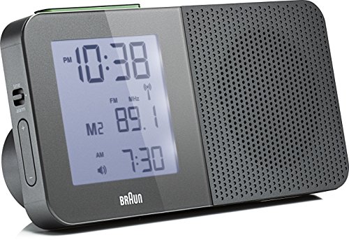 Preisvergleich Produktbild Braun BNC010 Funkwecker mit Radio, grau