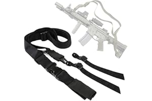 AQ zxdc Correa de Pistola de Airsoft de 3 Puntos