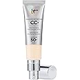IT Cosmetics Your Skin But Better CC+ Cream 32ml with SPF 50 Protection , Shade: Fair, Full-Coverage Foundation and Concealer + 3ml of Confidence In A Cream Anti-Ageing Moisturiser