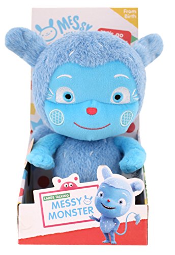 Messy geht zu Okido Talking Monster Soft Toy (groß, blau) - 5