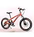 Produktbild SXMXO 21-Gang MTB Mountainbike Kinderfahrrad Für Jungen Freestyle Kinderrad Für Jungen Und Mädchen 20 Zoll Mehrfarbig Optional,Orange