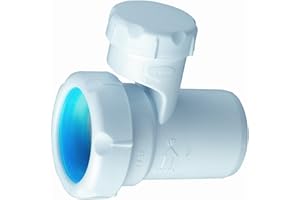 MJCC Vanne d'aération de vidange A-112 【 élimine les fuites 】Tuyau 40 • 11/2 x 40 • Élimine le bruit des lavabos