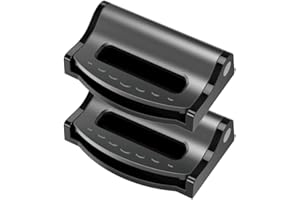 Universal Car Seat Belts Clips, Weforu 2Pcs Adjuster Clip Holder Lock, Car Seat Belt Insert Buckle