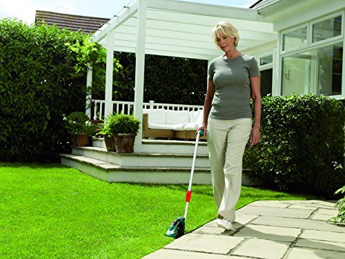 Bosch DIY Akku-Grasschere, Akku, Ladegerät, Teleskopstange, Grasscherblatt, Karton (7,2 V, 8 cm Messerbreite) - 4