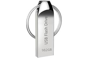 USB Stick 982GB, Poxfun Fast Speed 3.0 Memory Stick Dustproof USB Flash Drive Waterproof USB Stable USB Memory Sticks for Data Storage