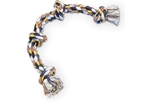 Nobby Os avec 4 Nœuds en Cotton pour Chien Multicolore 260 g