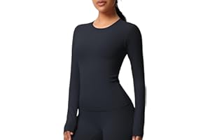 JTSONN Maglietta Donna Sportiva Manica Corta Sport T Shirt Traspirante Funzionale Maglia Collo Rotondo Corsa Compressione Camicia Yoga Palestra Top