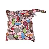 Wasserdichte Baby Reißverschluss Windeltasche Nass Trocken Schwimmen Reise Tote # 11 – Wald - 2