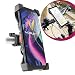 Produktbild mobilefox® 360° Fahrrad Lenker Halterung Verstellbare Handy Lenkstange Halter Drehbar Smartphone Klemmhalterung für Samsung Galaxy J1 J3 J5 J6 J7