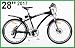 Produktbild Sonderpreis bis zum 01.09.18 - POWERPAC - MOUNTAINBIKE 28" PEDELEC ELEKTROFAHRRAD E-BIKE FAHRRAD - hydr. Scheibenbremsen + Akku Li-Ionen 36V 16AH (576 Wh) - 2018