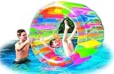 rueda de prensa nacionalidad luis miguel Fácil inflado y desinflado Water Wheel - Giant Inflatable Swimming Pool Water Wheel Toy (49.2 X 33) by Jilong