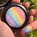 Face Like Rainbow Highlighter Palette Eyeshadow Kit Makeup Blusher Popular Regular